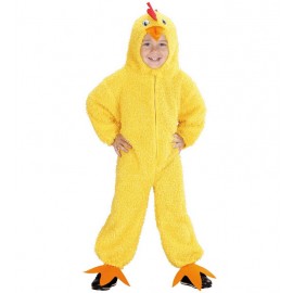 Costume Pollo Fuzzy per Bambini