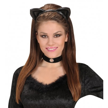 Bianco  Orecchie Di Animale Fascia Per Capelli Coda Di Gatto Volpe Fascia Per Capelli Coda Di Lupo~p145487343