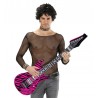 Chitarra Gonfiabile Zebra Rosa 105 cm