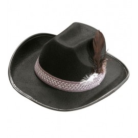 Cappello da Cowboy con Piume