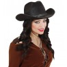 Cappello da Cowboy con Bordo di Strass