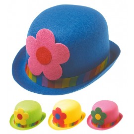 Compra Cappello a Bombetta Pagliaccio Maxi Fiore