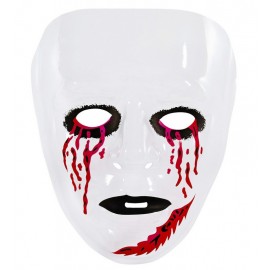 Maschera in Pvc Occhi Iniettati di Sangue