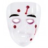 Maschera con Fori di Proiettile in Pvc