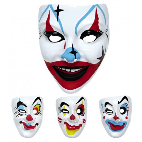 Maschere da Clown in Plastica
