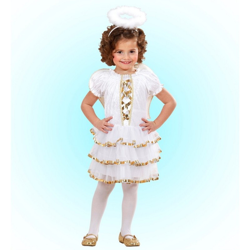 Costume da angelo glamour per bambini