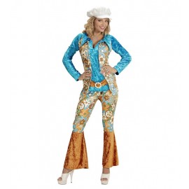 Costume da donna in velluto hippie