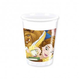 Bicchieri La Bella e la Bestia 200 ml Bicchieri La Bella e la Bestia 200 ml