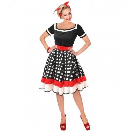 Costume da Ragazza Rock'n Roll Anni '50