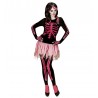 Costume da Scheletro Rosa per Donne online
