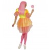 Costume Fantasy Neon da Ragazza economico