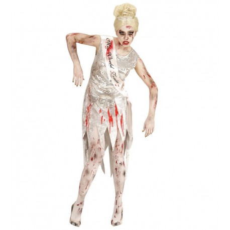 Costume da Miss Mondo Zombie da Donna