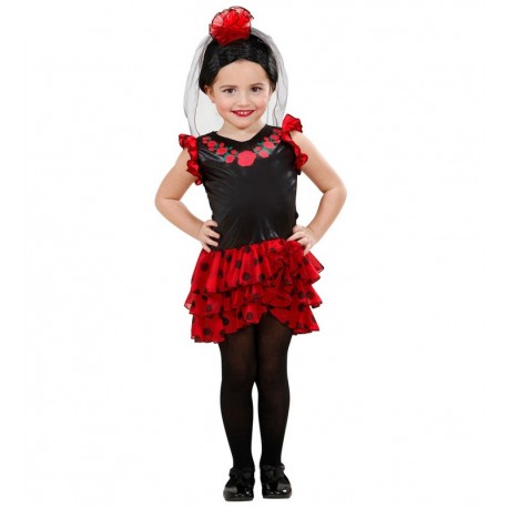 Costume da Flamenco per Bambina