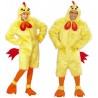 Costume da Pollo Peluche per Adulti