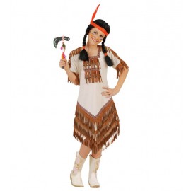 Costume da Ragazza Indiana Sioux in Vendita
