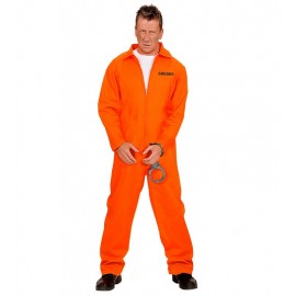 Costume Arancione da Detenuto per Adulto Shop