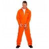 Costume Arancione da Detenuto per Adulto Shop