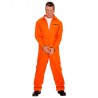 Costume Arancione da Detenuto per Adulto Shop