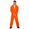 Costume Arancione da Detenuto per Adulto Shop