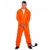 Costume Arancione da Detenuto per Adulto Shop