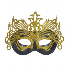 Maschera Barocca con Glitter