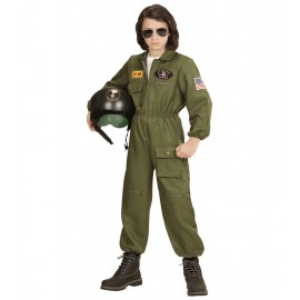 Costume da Pilota di Jet da Combattimento per Bambino