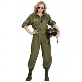 Costume da Pilota di Jet da Combattimento per Donna