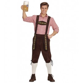 Costume Bavarese con Lederhosen per Uomo