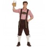 Costume Bavarese con Lederhosen per Uomo