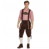 Costume Bavarese con Lederhosen per Uomo