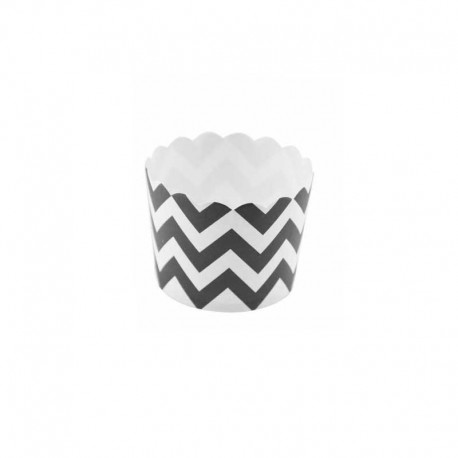 12 Pirottini per Cupcake Chevron