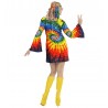 Costume da Hippie Psichedelica per Donna