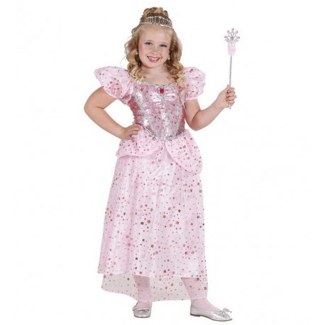Costume da Principessa Fata Rosa per Bambina Vendita