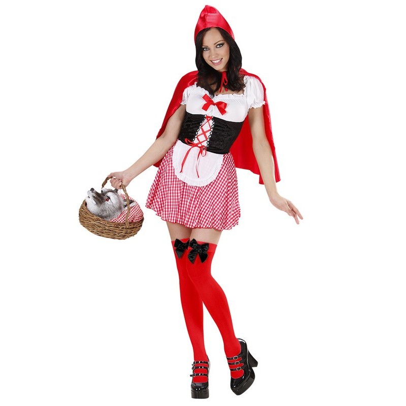 Costume Da Pastore Per Adulti - Rosso, Bianco E Marrone