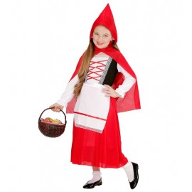 Costume da Cappuccetto Rosso con Cesto Bambina Online