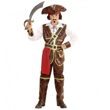 Costume da Capitano dei Pirata dei Caraibi Bambino