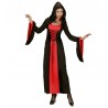 Costume da Dama Gotica Rosso e Nero Adulto Economico