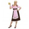 Costume Bavarese Rosa Donna