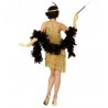 Costume da Charleston Oro Donna in Offerta