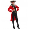 Costume da Capitano dei Pirati Rosso da Donna Online