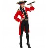 Costume da Capitano dei Pirati Rosso da Donna in Vendita