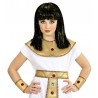 Parrucca Cleopatra con Fili Metallici da Donna 