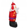 Babbo Natale Gonfiabile Luminoso 300 cm