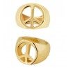 Anello d'Oro "Peace and Love"