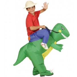 Costume da Dinosauro Gonfiabile con Ventilatore