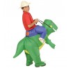 Costume da Dinosauro Gonfiabile con Ventilatore