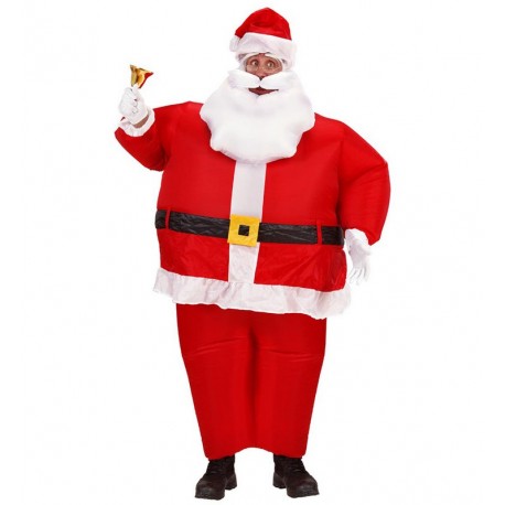 Costume Gonfiabile di Babbo Natale con Ventilatore