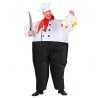 Costume da Chef Gonfiabile con Ventilatore