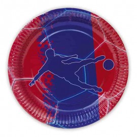 8 Piatti FC Barcelona 23 cm 8 Piatti FC Barcelona 23 cm