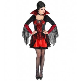 Costume da Vampiro in Pizzo Donna